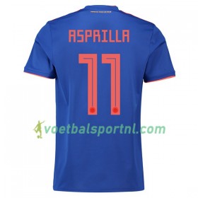 Colombia Asprilla 11 Uit Shirt WK voetbal 2018